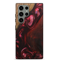 Galaxy S23 Ultra Wood+Resin Live Edge Phone Case - Guy (Red, 700868)