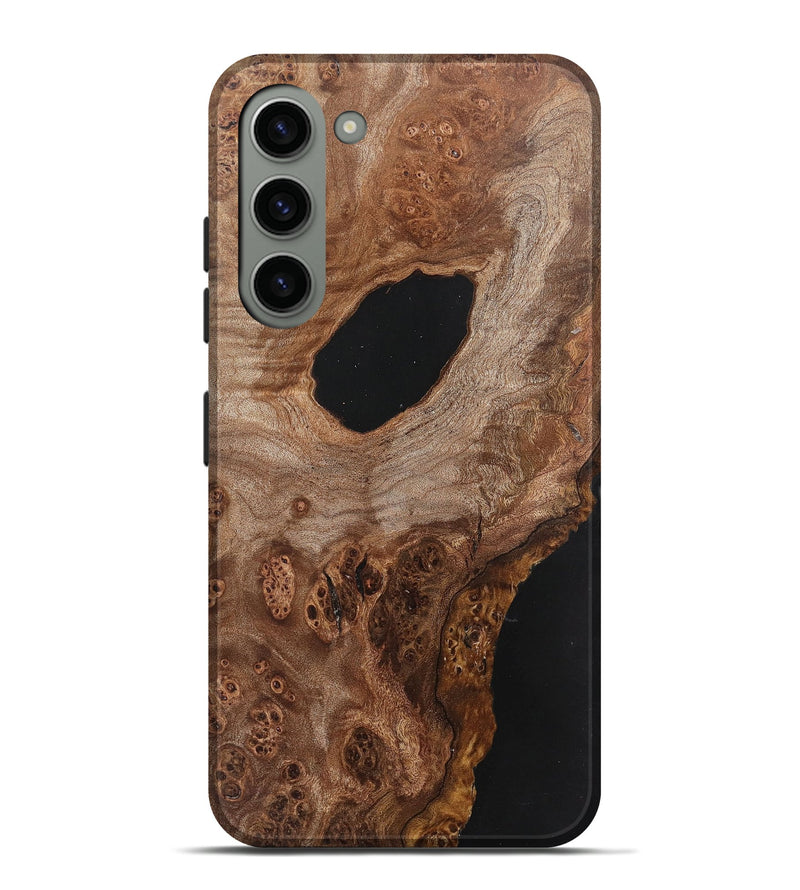 Galaxy S23 Plus Wood+Resin Live Edge Phone Case - Philip (Wood Burl, 700876)