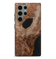 Galaxy S23 Ultra Wood+Resin Live Edge Phone Case - Philip (Wood Burl, 700876)