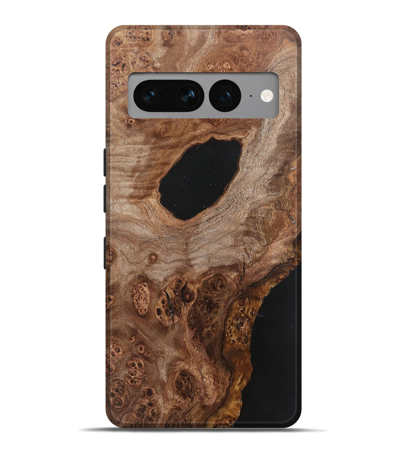 Pixel 7 Pro Wood+Resin Live Edge Phone Case - Philip (Wood Burl, 700876)