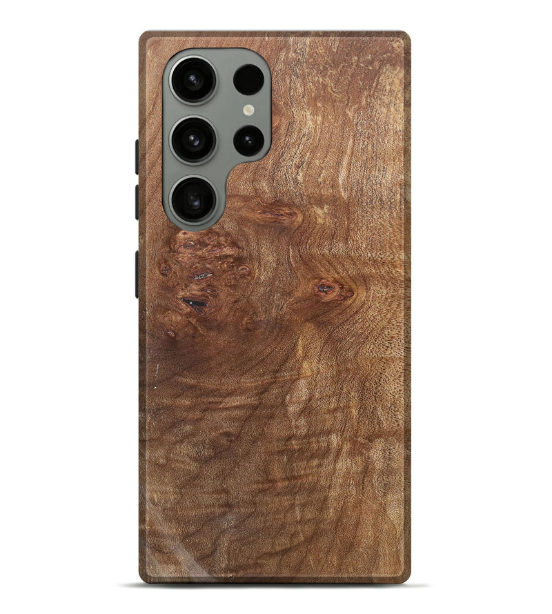 Galaxy S23 Ultra Wood+Resin Live Edge Phone Case - Bryan (Wood Burl, 700877)