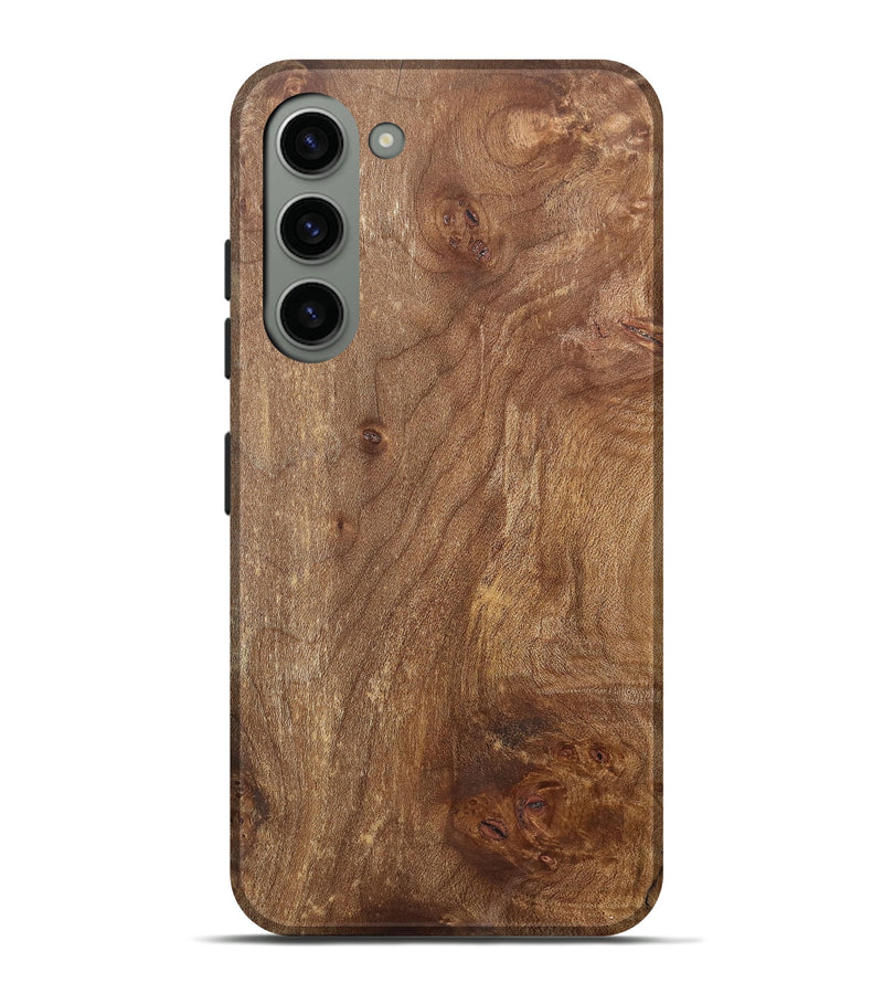 Galaxy S23 Plus Wood+Resin Live Edge Phone Case - Alvin (Wood Burl, 700879)
