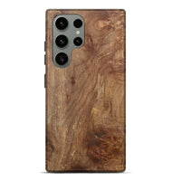 Galaxy S23 Ultra Wood+Resin Live Edge Phone Case - Alvin (Wood Burl, 700879)
