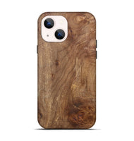 iPhone 14 Wood+Resin Live Edge Phone Case - Alvin (Wood Burl, 700879)