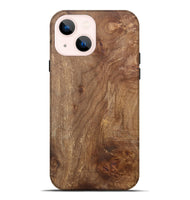 iPhone 14 Plus Wood+Resin Live Edge Phone Case - Alvin (Wood Burl, 700879)
