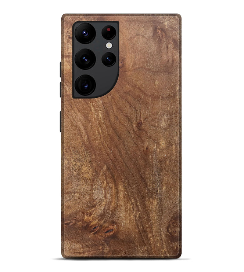 Galaxy S22 Ultra Wood+Resin Live Edge Phone Case - Kyrie (Wood Burl, 700883)