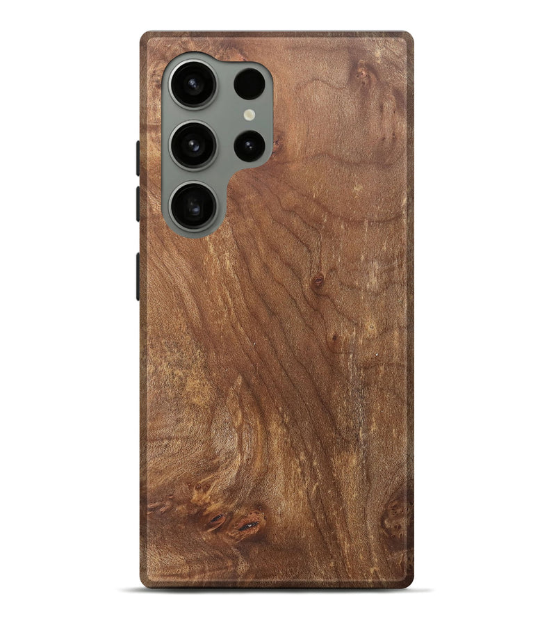 Galaxy S24 Ultra Wood+Resin Live Edge Phone Case - Kyrie (Wood Burl, 700883)