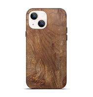 iPhone 13 Wood+Resin Live Edge Phone Case - Kyrie (Wood Burl, 700883)