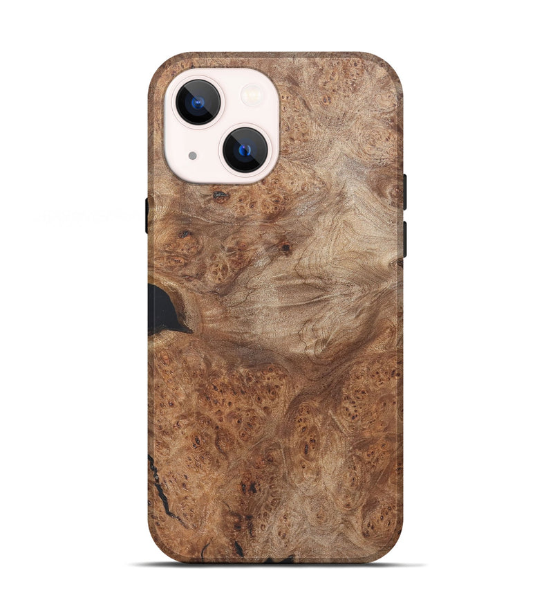 iPhone 13 Wood+Resin Live Edge Phone Case - Elyse (Wood Burl, 700884)
