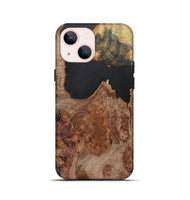 iPhone 13 mini Wood+Resin Live Edge Phone Case - Joni (Wood Burl, 700886)