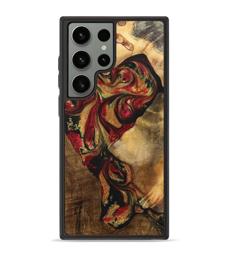 Galaxy S23 Ultra Wood+Resin Phone Case - Kiley (Mosaic, 700941)