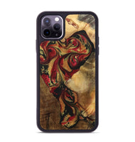 iPhone 11 Pro Max Wood+Resin Phone Case - Kiley (Mosaic, 700941)