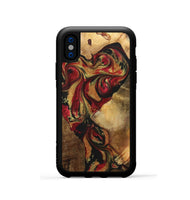 iPhone Xs Wood+Resin Phone Case - Kiley (Mosaic, 700941)