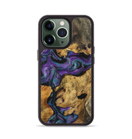 iPhone 13 Pro Wood+Resin Phone Case - Devonte (Mosaic, 700942)