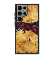 Galaxy S23 Ultra Wood+Resin Phone Case - Ashlyn (Red, 700968)