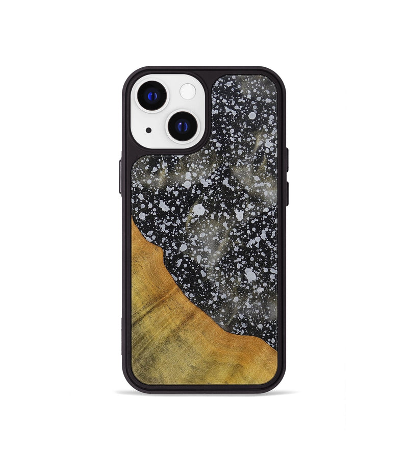 iPhone 13 mini Wood+Resin Phone Case - Agnes (Cosmos, 700997)