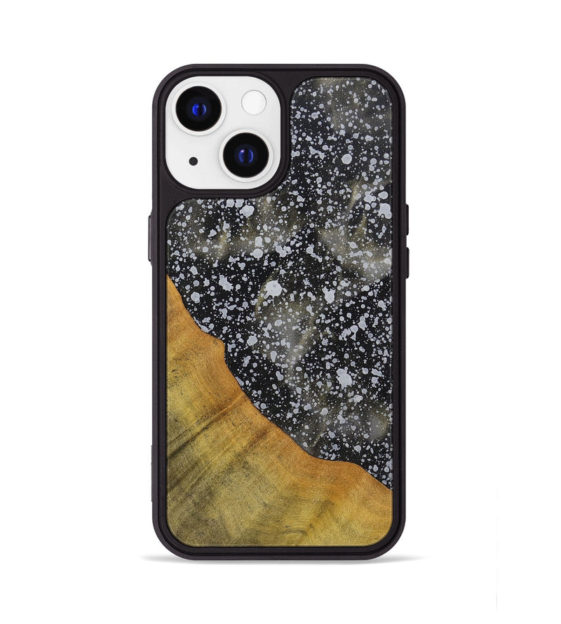 iPhone 13 Wood+Resin Phone Case - Agnes (Cosmos, 700997)