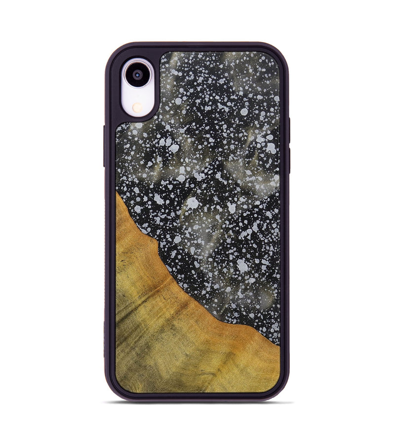 iPhone Xr Wood+Resin Phone Case - Agnes (Cosmos, 700997)