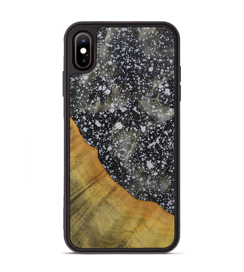 iPhone Xs Max Wood+Resin Phone Case - Agnes (Cosmos, 700997)