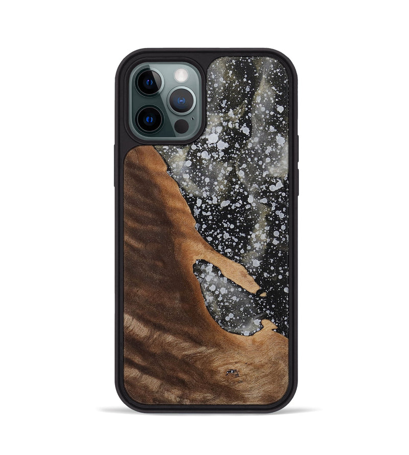iPhone 12 Pro Wood+Resin Phone Case - Charlee (Cosmos, 701005)