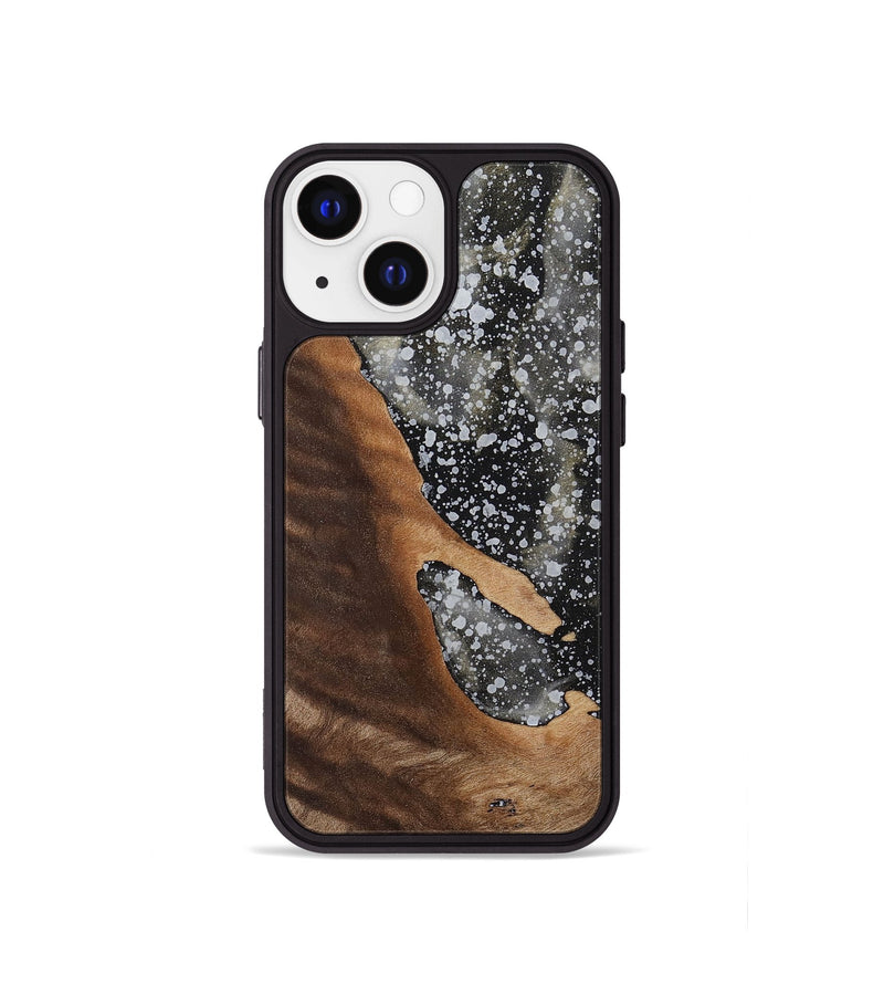 iPhone 13 mini Wood+Resin Phone Case - Charlee (Cosmos, 701005)