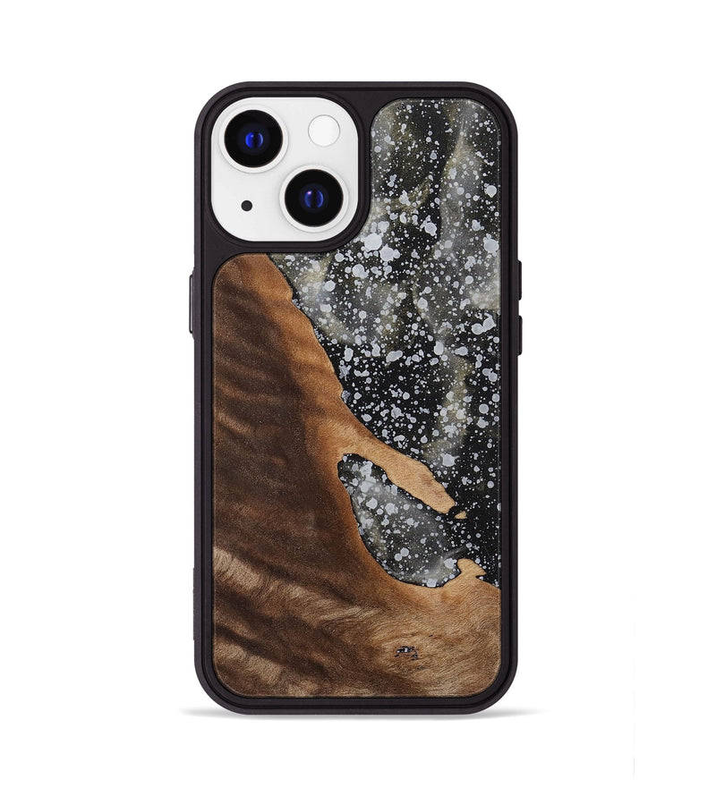 iPhone 13 Wood+Resin Phone Case - Charlee (Cosmos, 701005)