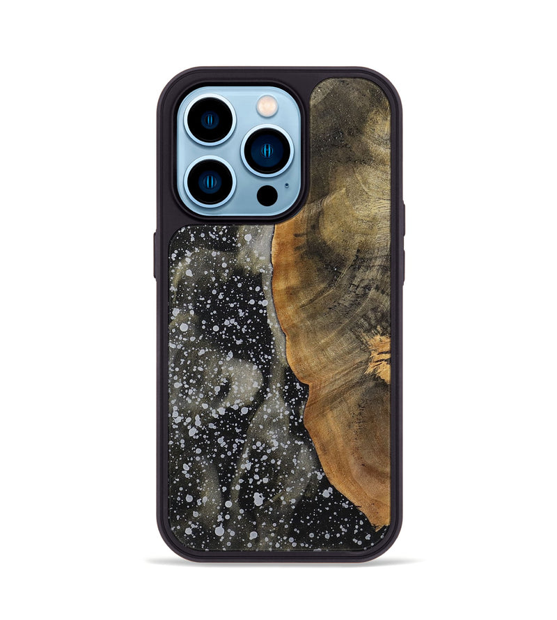 iPhone 14 Pro Wood+Resin Phone Case - Sergio (Cosmos, 701006)