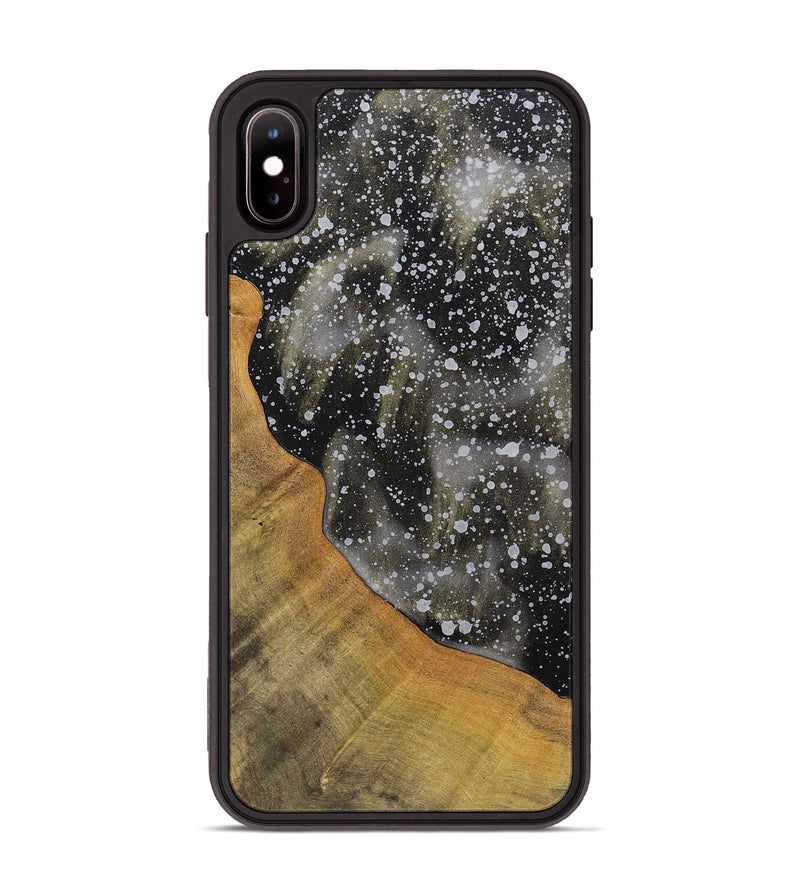 iPhone Xs Max Wood+Resin Phone Case - Hugh (Cosmos, 701011)