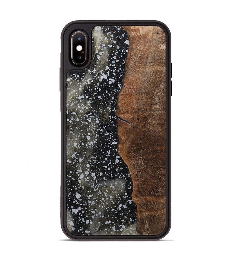 iPhone Xs Max Wood+Resin Phone Case - Leanne (Cosmos, 701012)