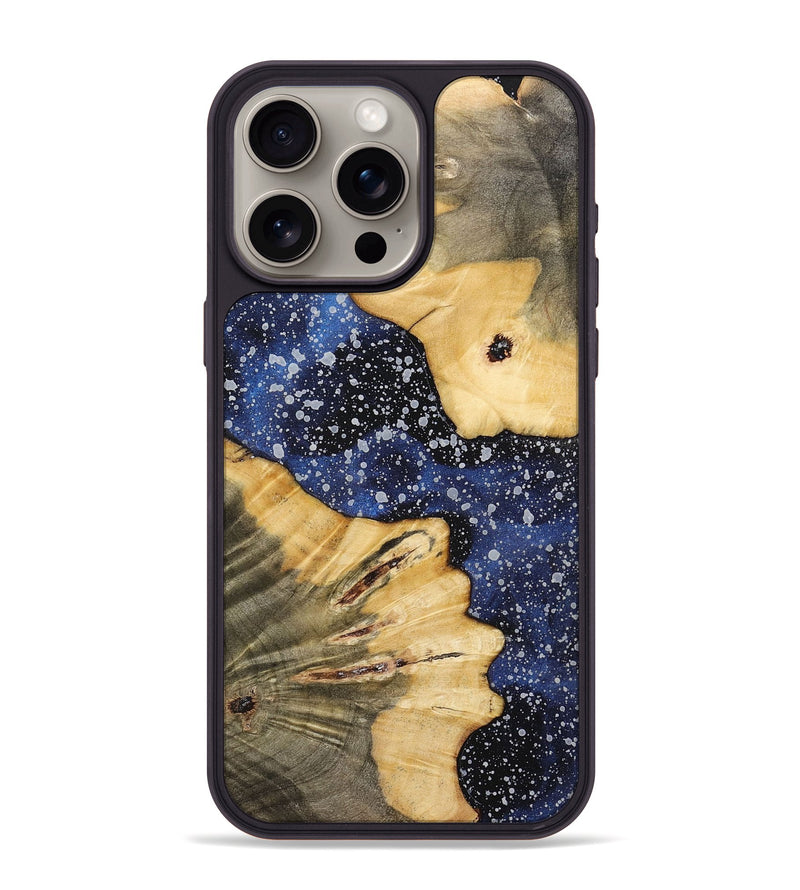 iPhone 15 Pro Max Wood+Resin Phone Case - Judith (Cosmos, 701018)