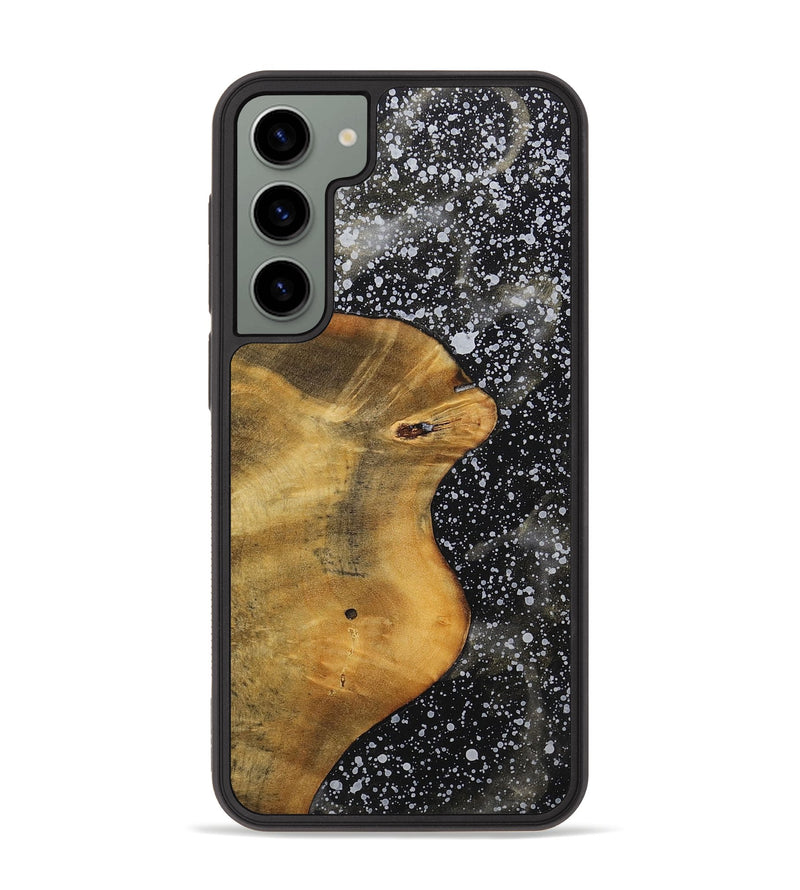 Galaxy S23 Plus Wood+Resin Phone Case - Hallie (Cosmos, 701021)