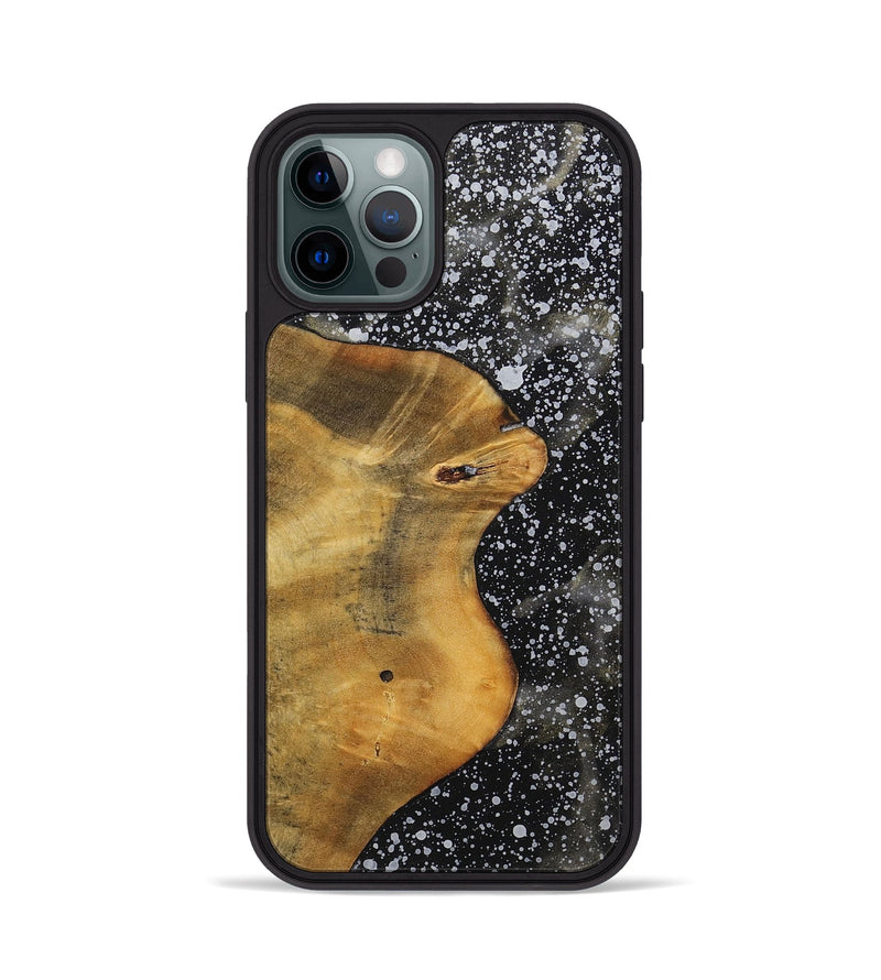 iPhone 12 Pro Wood+Resin Phone Case - Hallie (Cosmos, 701021)