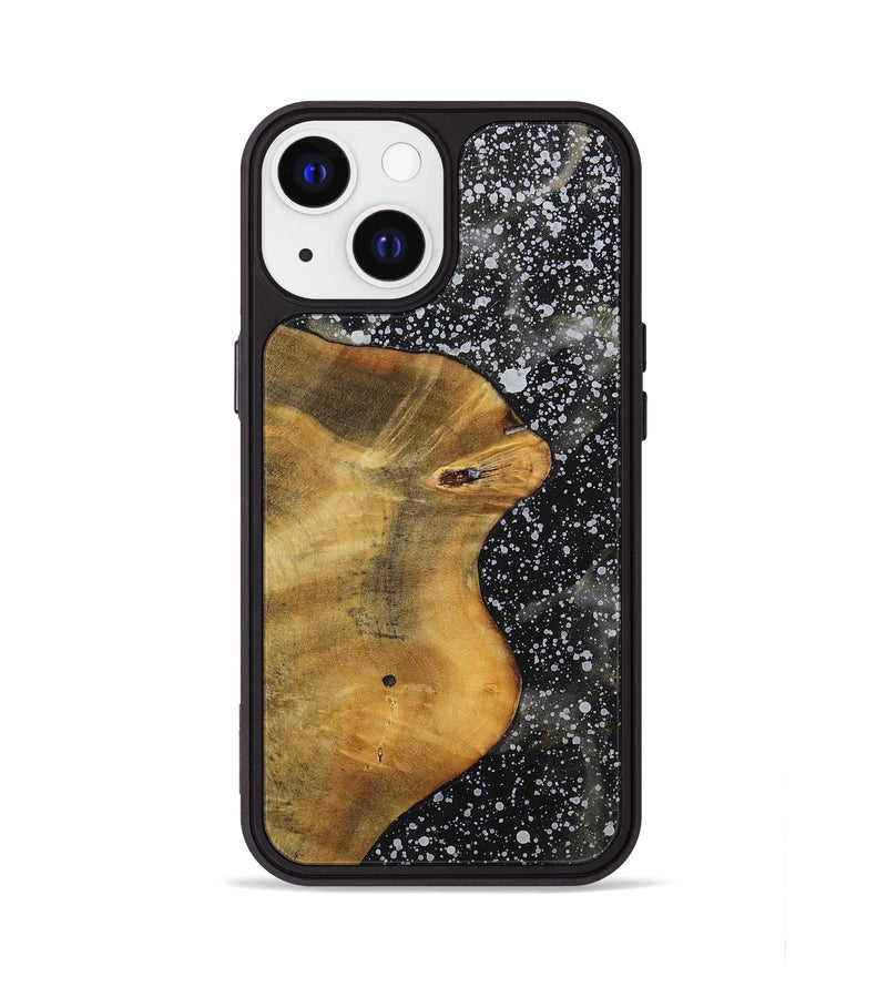 iPhone 13 Wood+Resin Phone Case - Hallie (Cosmos, 701021)