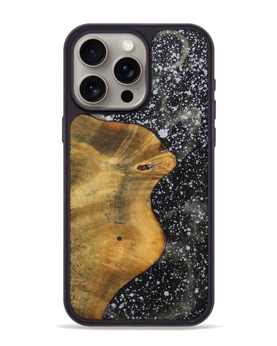 iPhone 15 Pro Max Wood+Resin Phone Case - Hallie (Cosmos, 701021)