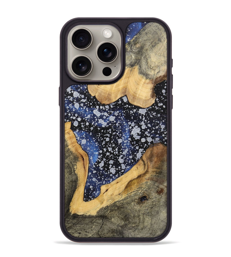 iPhone 15 Pro Max Wood+Resin Phone Case - Lawson (Cosmos, 701032)