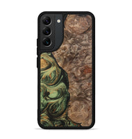 Galaxy S22 Plus Wood+Resin Phone Case - Terrell (Green, 701075)