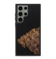 Galaxy S23 Ultra Wood+Resin Phone Case - Isla (Pure Black, 701132)