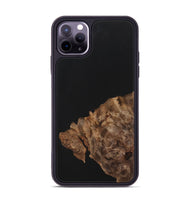 iPhone 11 Pro Max Wood+Resin Phone Case - Isla (Pure Black, 701132)