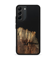 Galaxy S22 Plus Wood+Resin Phone Case - Eloise (Pure Black, 701134)