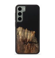 Galaxy S23 Plus Wood+Resin Phone Case - Eloise (Pure Black, 701134)