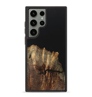 Galaxy S23 Ultra Wood+Resin Phone Case - Eloise (Pure Black, 701134)