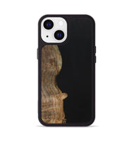 iPhone 13 Wood+Resin Phone Case - Nash (Pure Black, 701138)