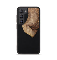 Galaxy S23 Wood+Resin Phone Case - Griffin (Pure Black, 701145)