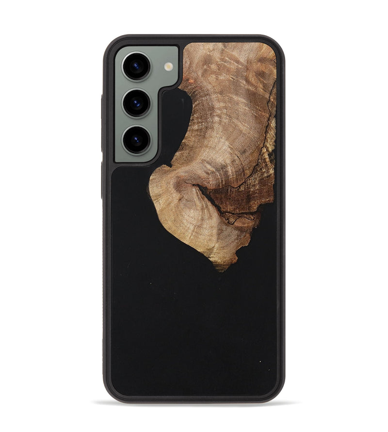 Galaxy S23 Plus Wood+Resin Phone Case - Griffin (Pure Black, 701145)