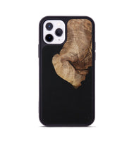 iPhone 11 Pro Wood+Resin Phone Case - Griffin (Pure Black, 701145)