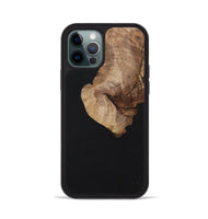 iPhone 12 Pro Wood+Resin Phone Case - Griffin (Pure Black, 701145)