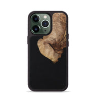 iPhone 13 Pro Wood+Resin Phone Case - Griffin (Pure Black, 701145)