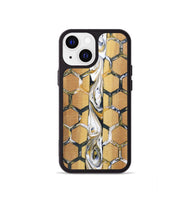 iPhone 13 mini Wood+Resin Phone Case - Issac (Pattern, 701393)