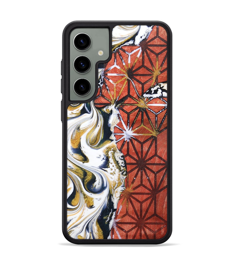 Galaxy S24 Plus Wood+Resin Phone Case - Naomi (Pattern, 701397)