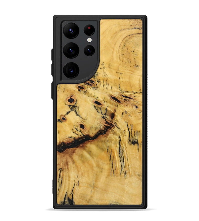 Galaxy S22 Ultra Wood+Resin Phone Case - Autumn (Wood Burl, 701420)